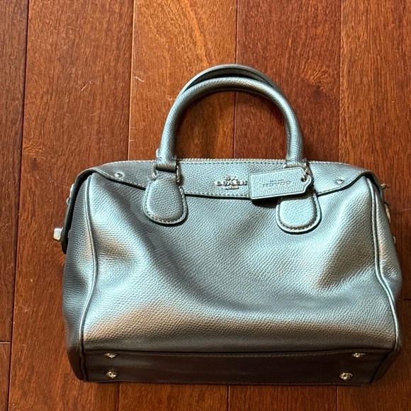 Coach Silver Women's Satchel - Picture 1 of 6
